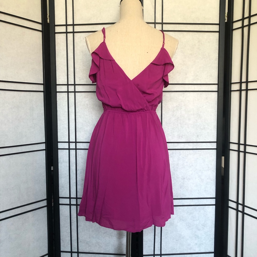BCBGeneration | berry spaghetti strap dress NWT - image 7